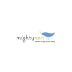 Mighty Nest: Lys Round Glass Bowls with Lids, Set of 5