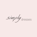 Simply Dresses : Formal Long V-Neck Prom Dress with Back Cut Outs