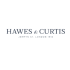 Hawes & Curtis : Women’s Taupe Fitted Satin Blouse – Pussy Bow