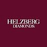Helzberg Diamonds : Heart stud earrings with diamond accents in sterling silver