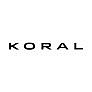 Koral Activewear : Blackout Energy Crop Top – Black/Spicy Isle