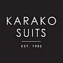 Karako Suits : MENS BLACK SLIM FIT SUIT